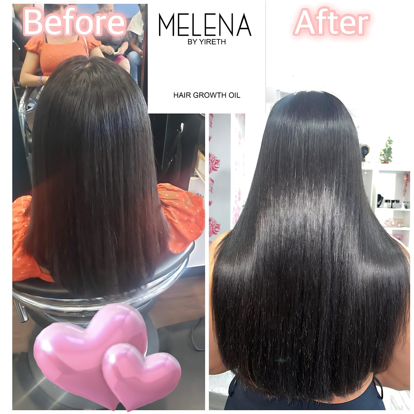 🌿 Melena Magic Kit – Heal Hair Damage & Regain Fullness🌱 FREE SHIPPING💕